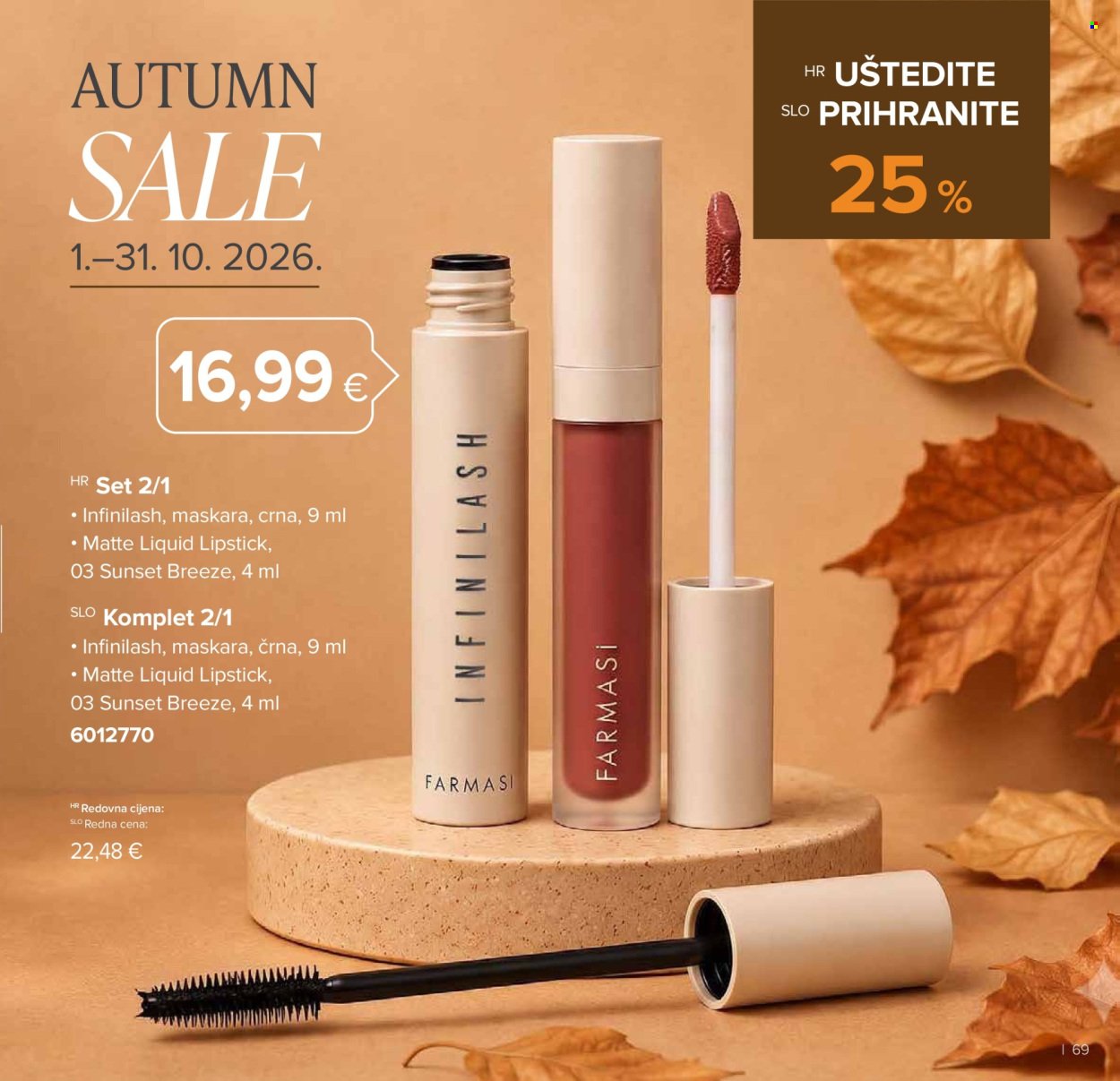 FARMASI katalog - Od utorka 01.09.2026.