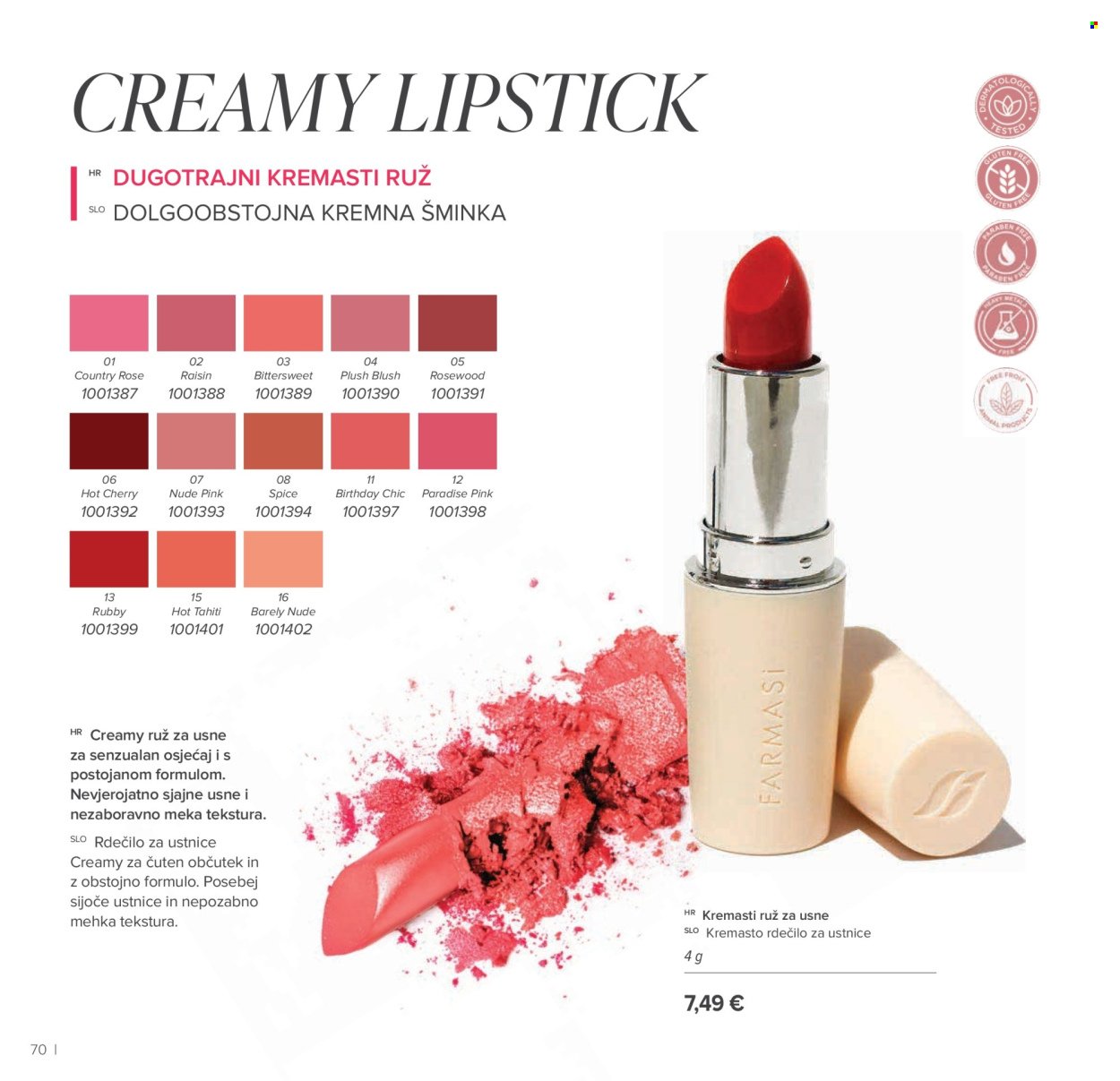 FARMASI katalog - Od utorka 01.09.2026.