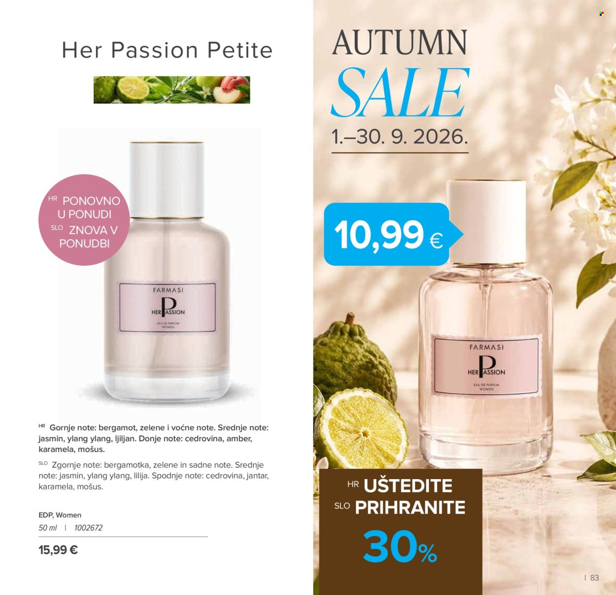 FARMASI katalog - Od utorka 01.09.2026.