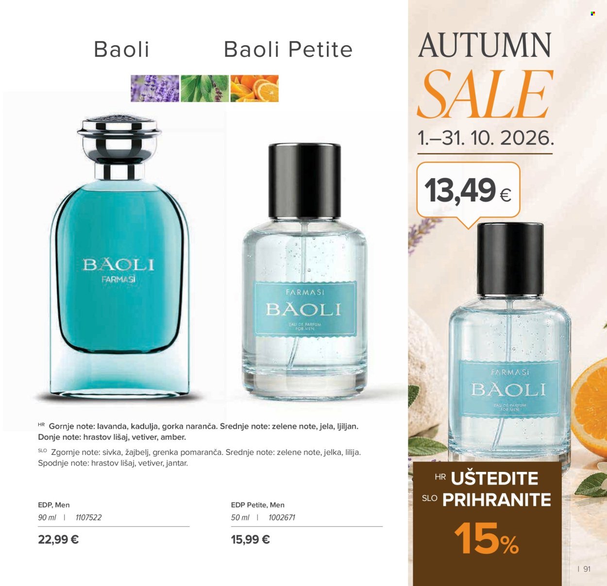 FARMASI katalog - Od utorka 01.09.2026.