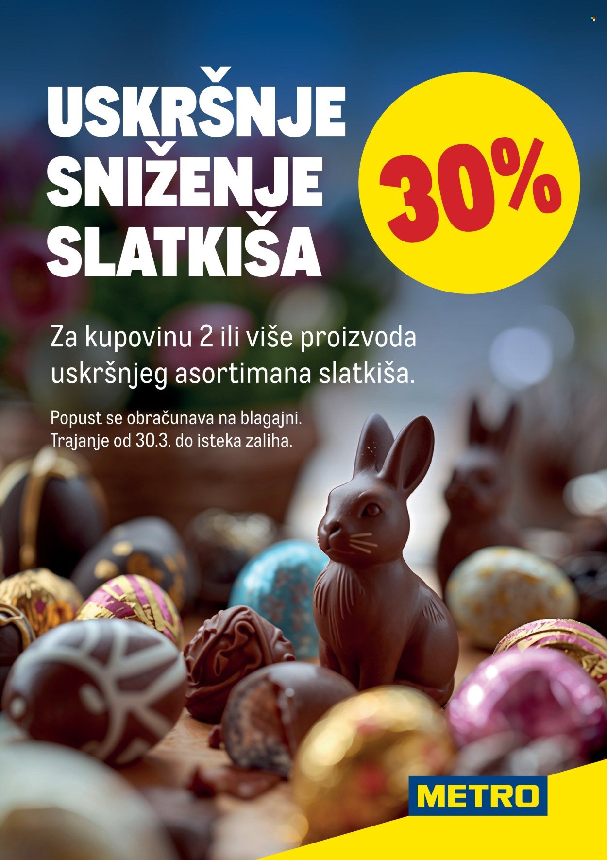 METRO katalog - Uskršnje sniženje slatkiša