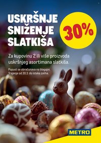 METRO katalog - Uskršnje sniženje slatkiša