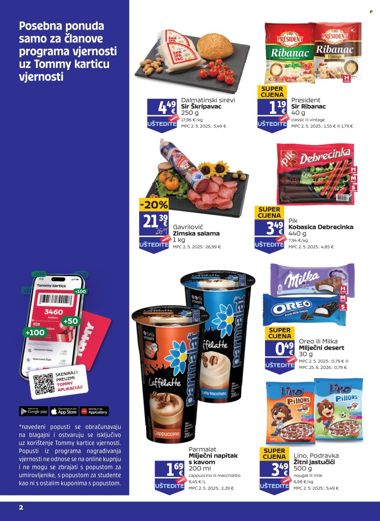 TOMMY katalog - Pogodnosti za Tommy vjerne članove