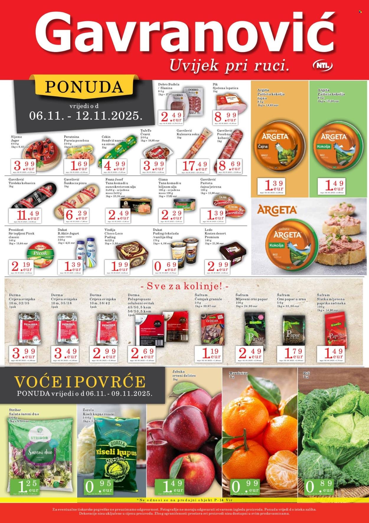 GAVRANOVIĆ katalog - Od četvrtka 06.11.2025.