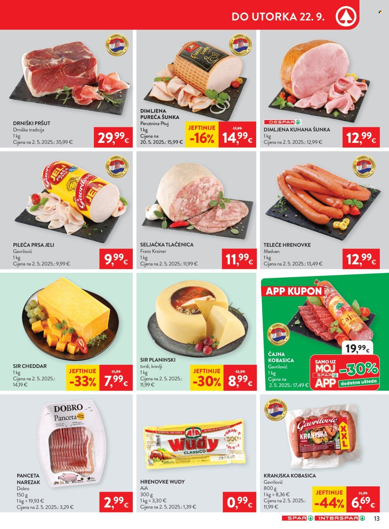 SPAR katalog - Od srijede 16.09.2026.