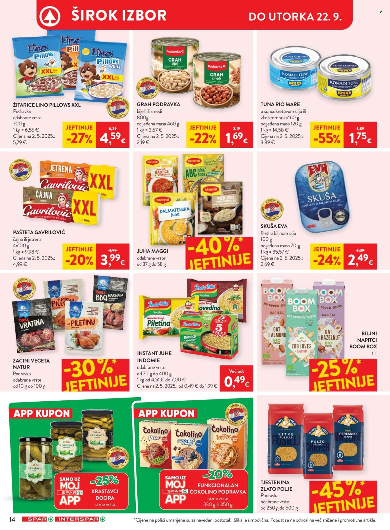 SPAR katalog - Od srijede 16.09.2026.