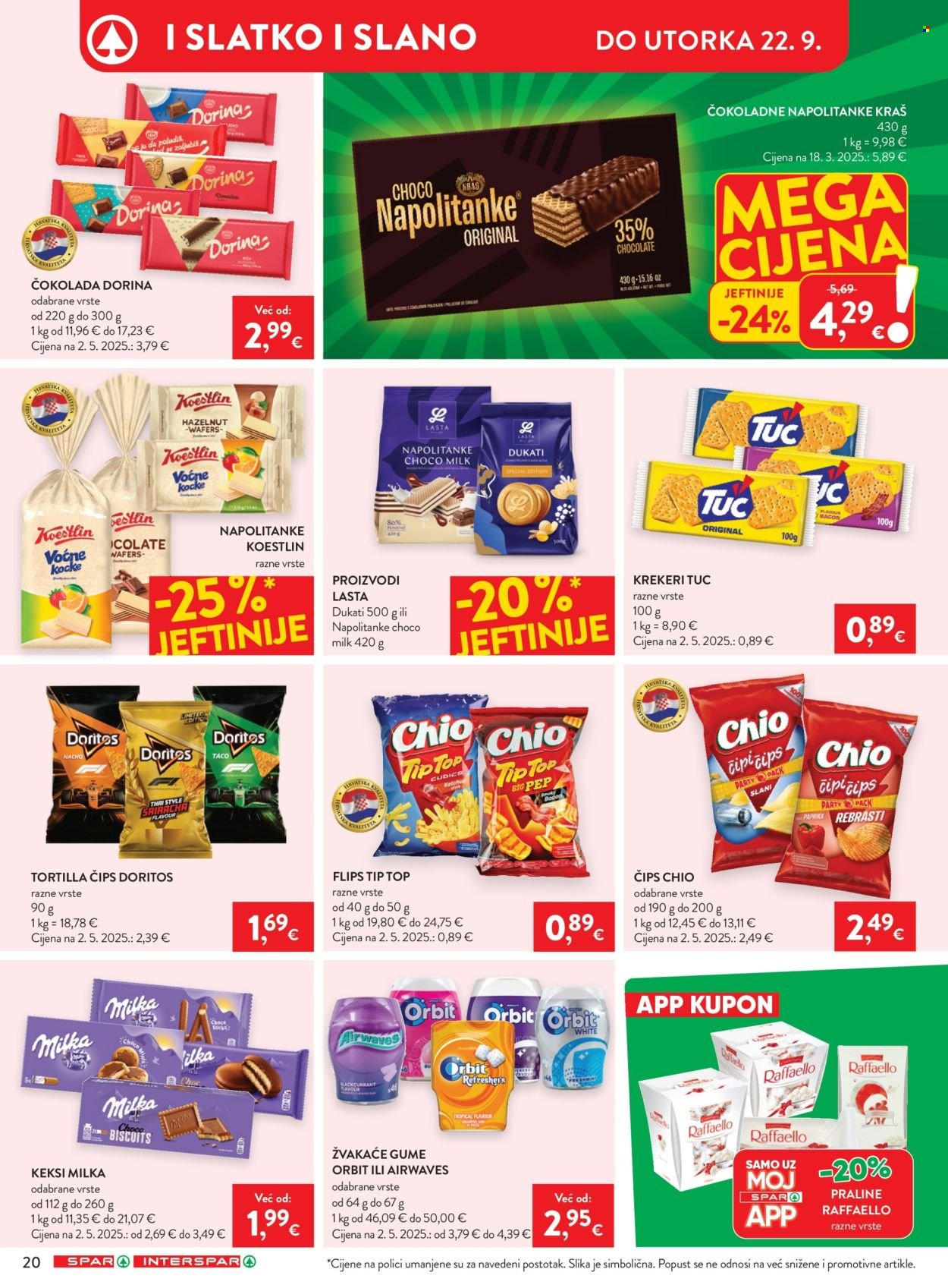 SPAR katalog - Od srijede 16.09.2026.