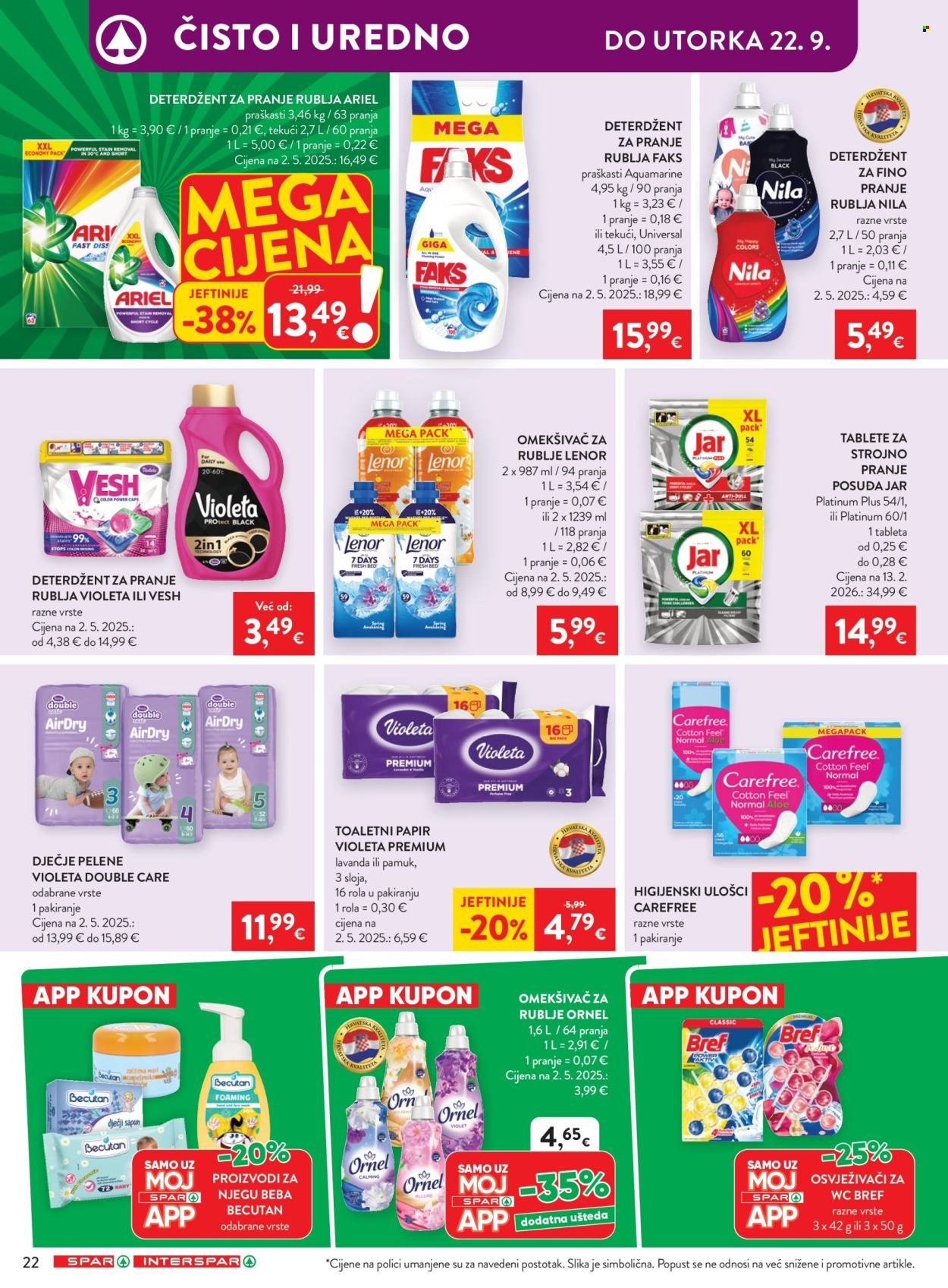 SPAR katalog - Od srijede 16.09.2026.
