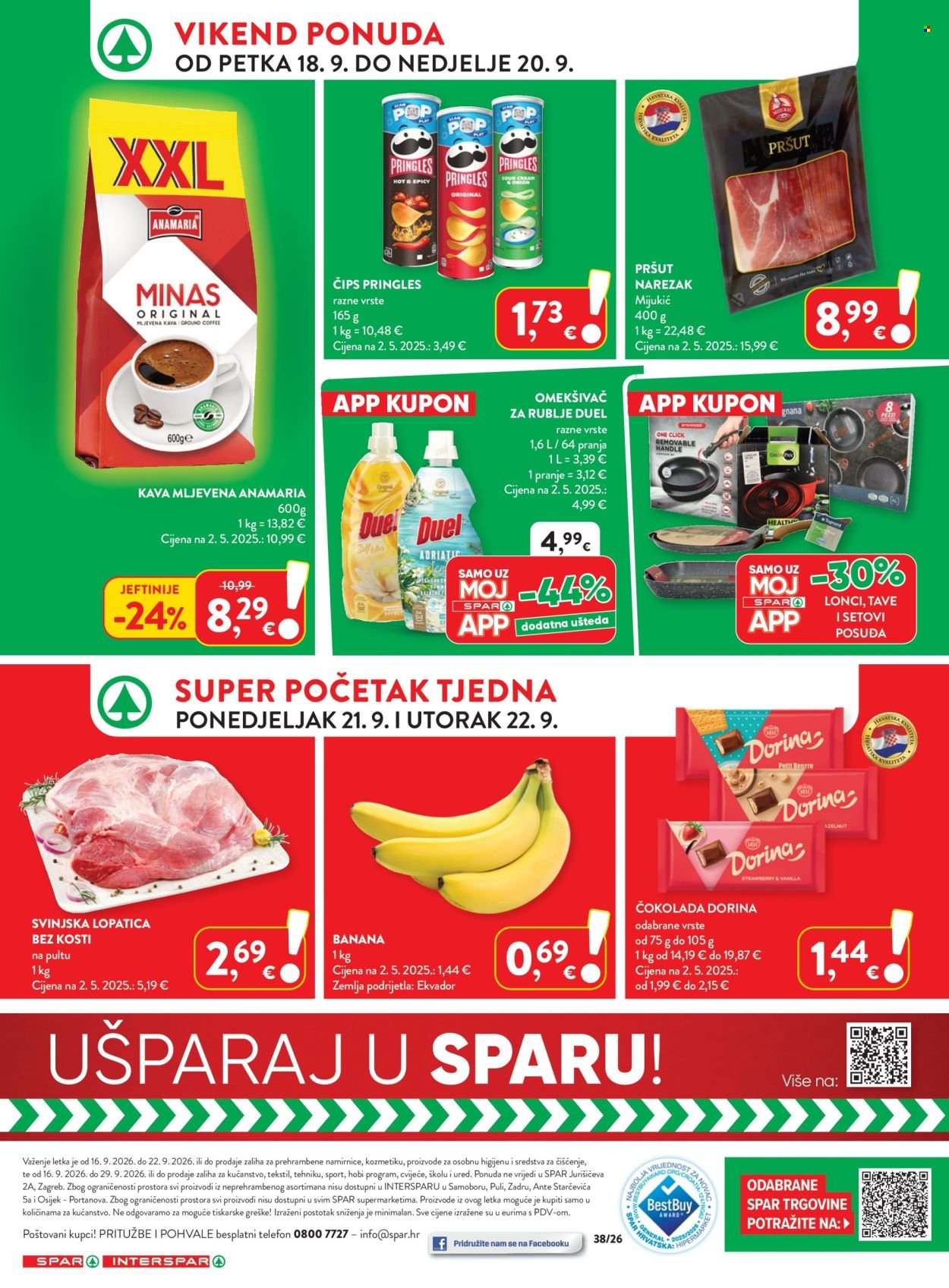 SPAR katalog - Od srijede 16.09.2026.