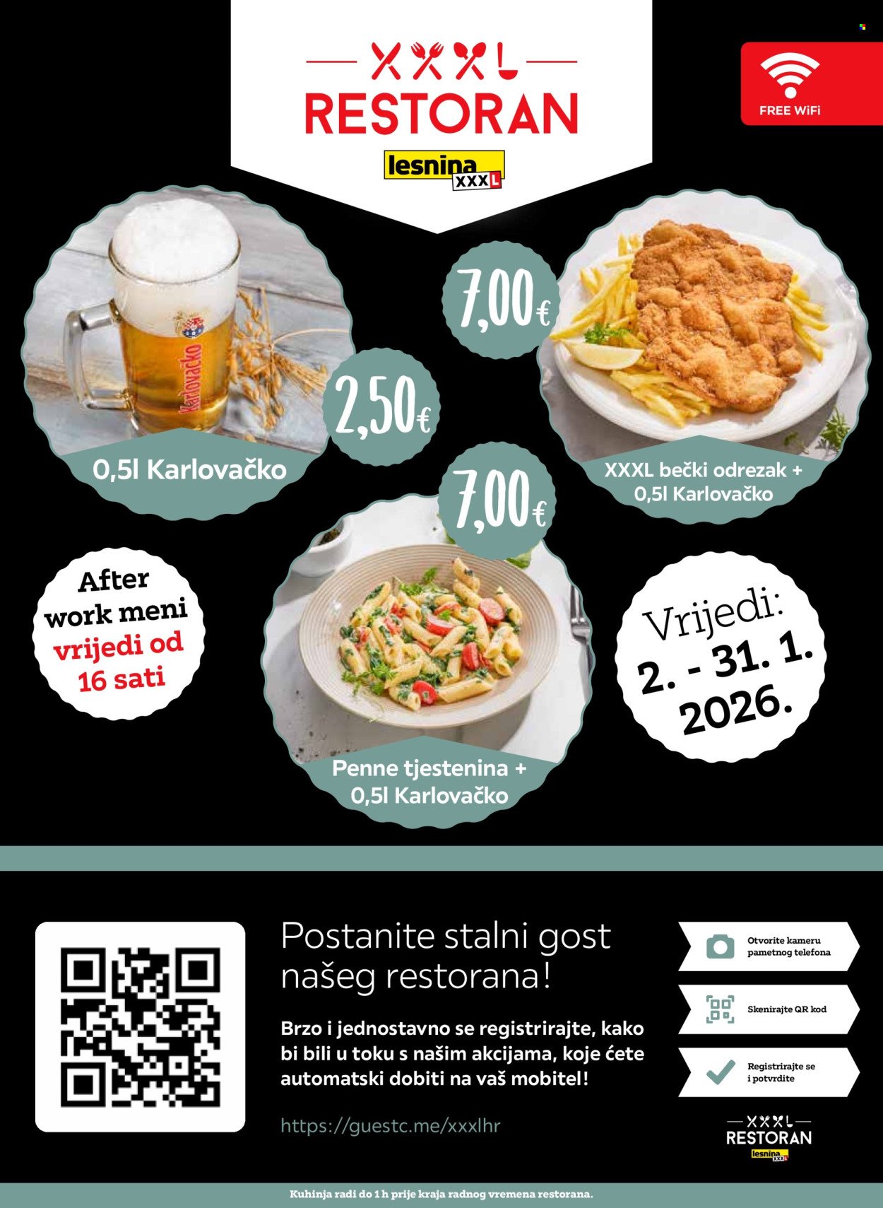 LESNINA katalog - Kuponi za restoran Lesnina Zagreb East, Pula, Rijeka, Split i Zadar