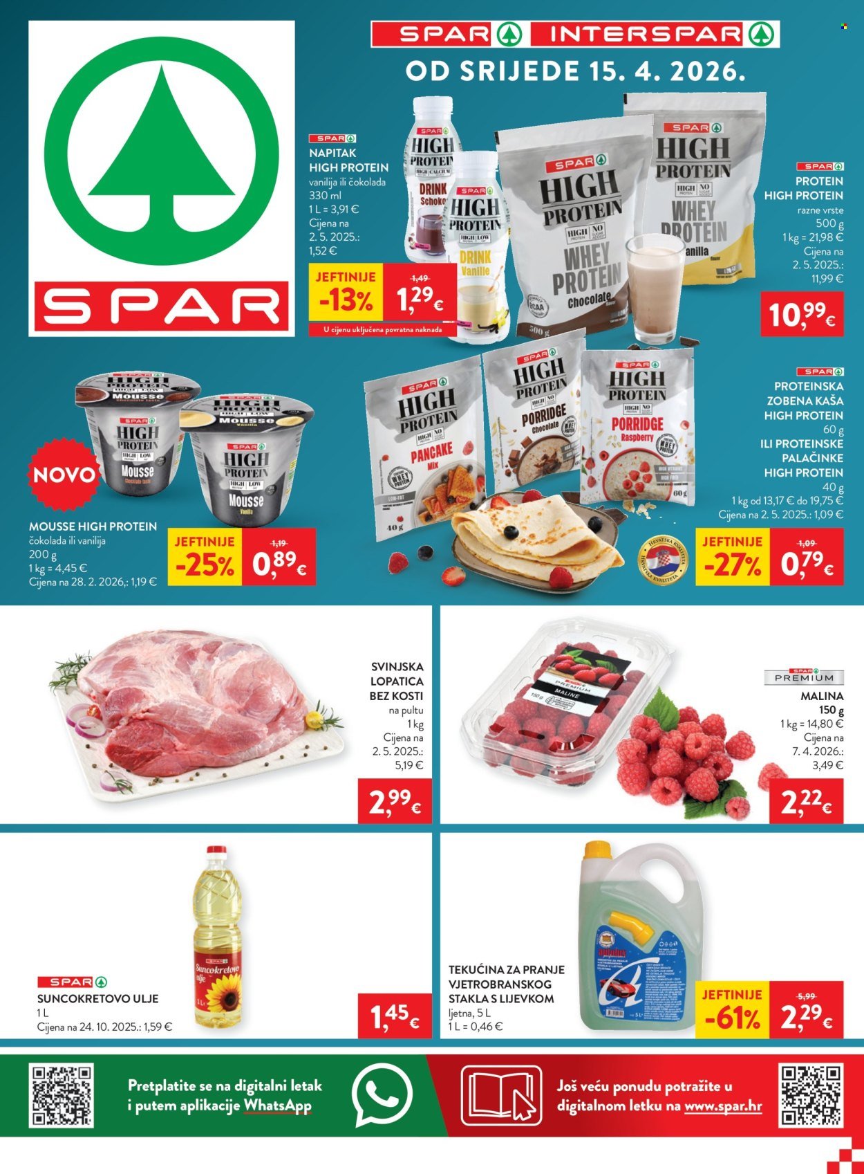 INTERSPAR katalog - Od srijede 15.04.2026.