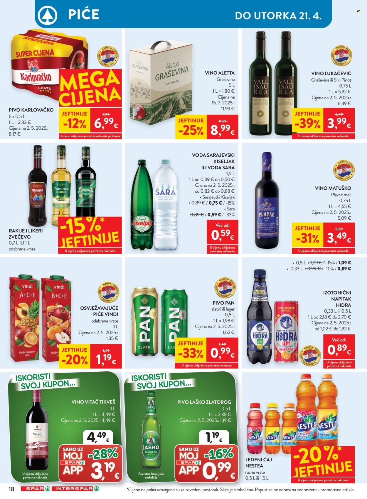 INTERSPAR katalog - Od srijede 15.04.2026.