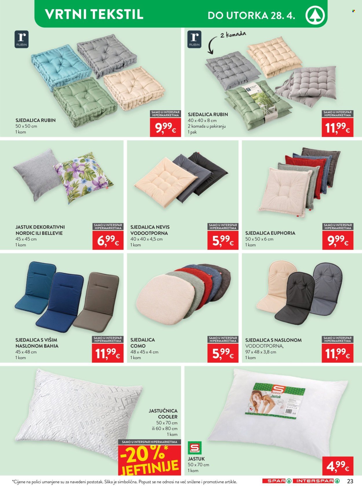 INTERSPAR katalog - Od srijede 15.04.2026.