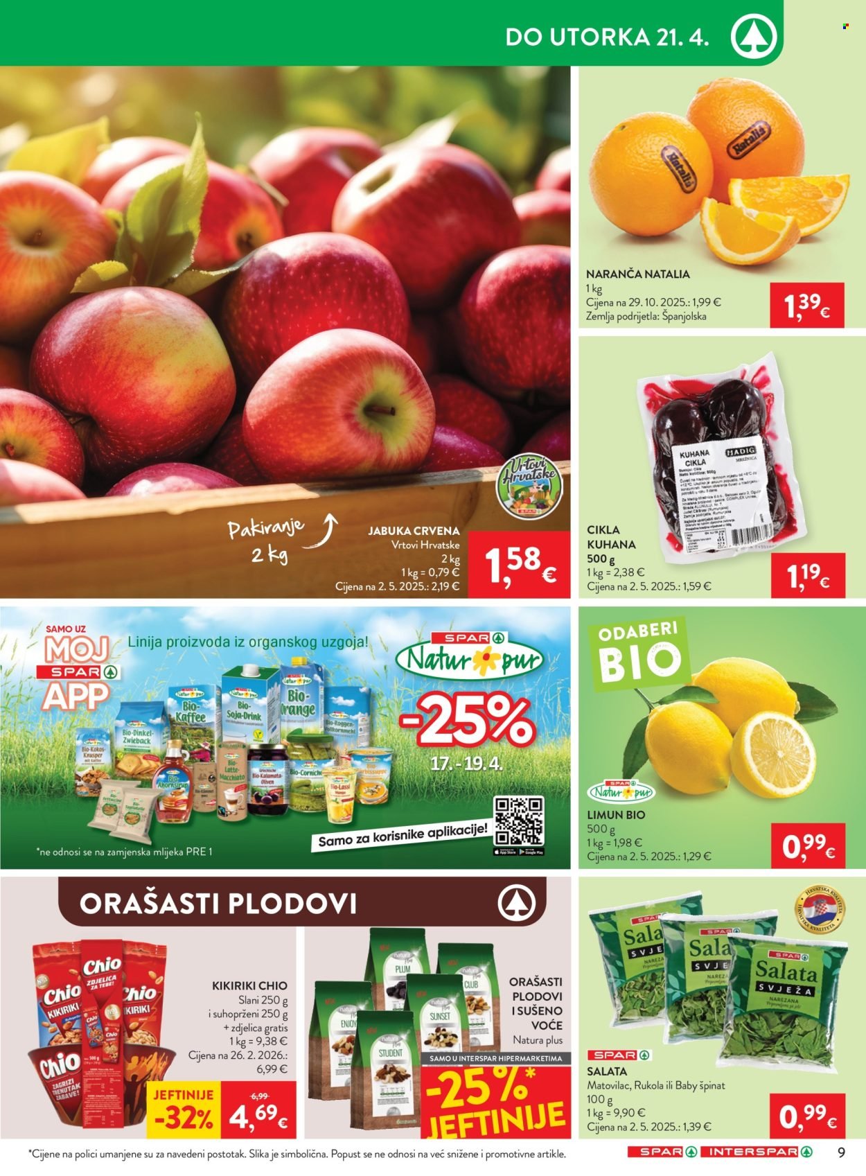 INTERSPAR katalog - Od srijede 15.04.2026.