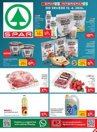 INTERSPAR katalog - Od srijede 15.04.2026.