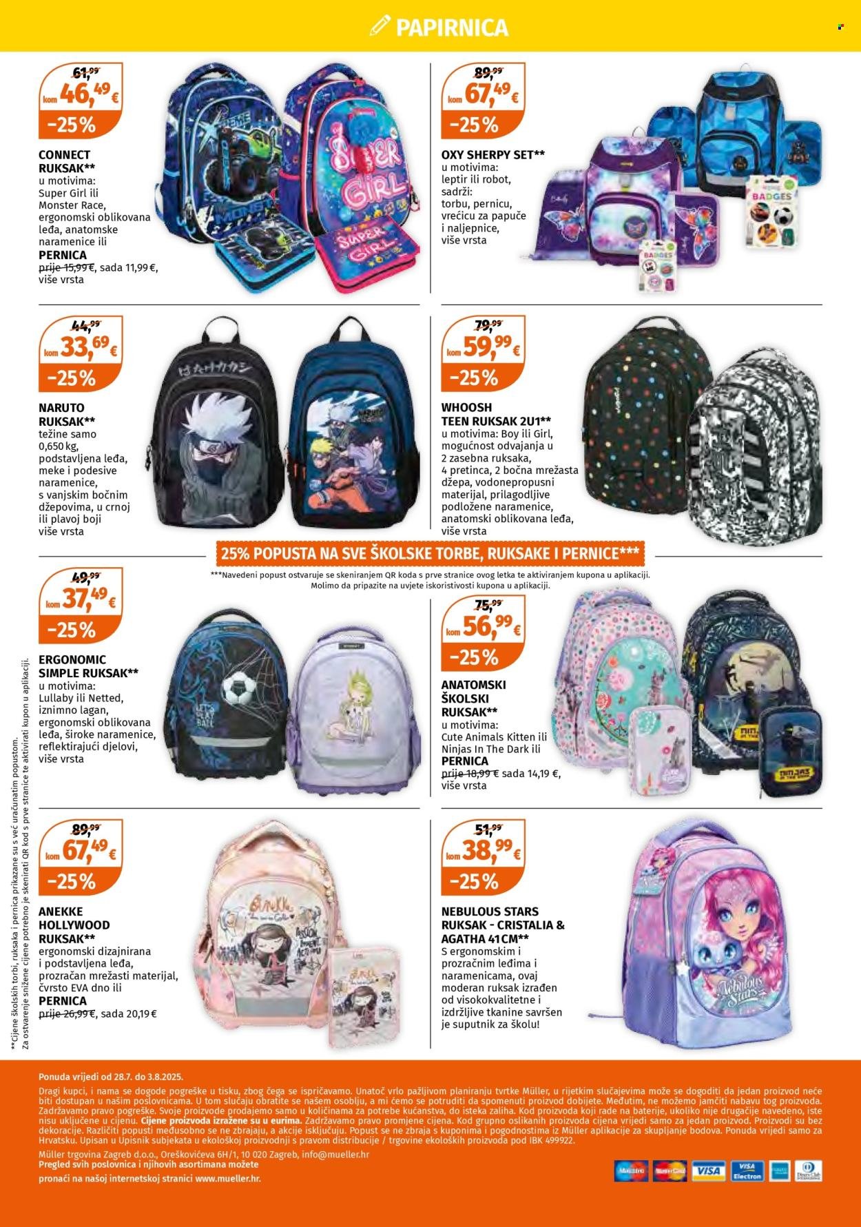 MÜLLER katalog - Spremni za školu