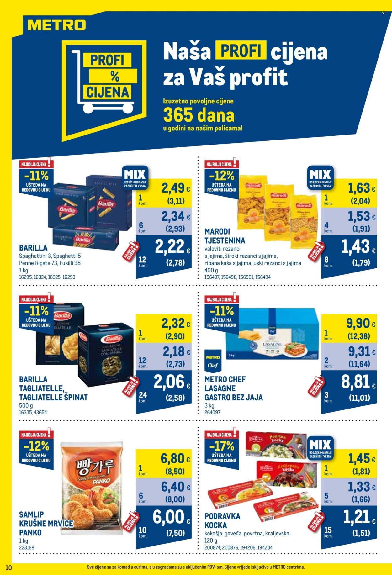 METRO katalog - Profi cijena