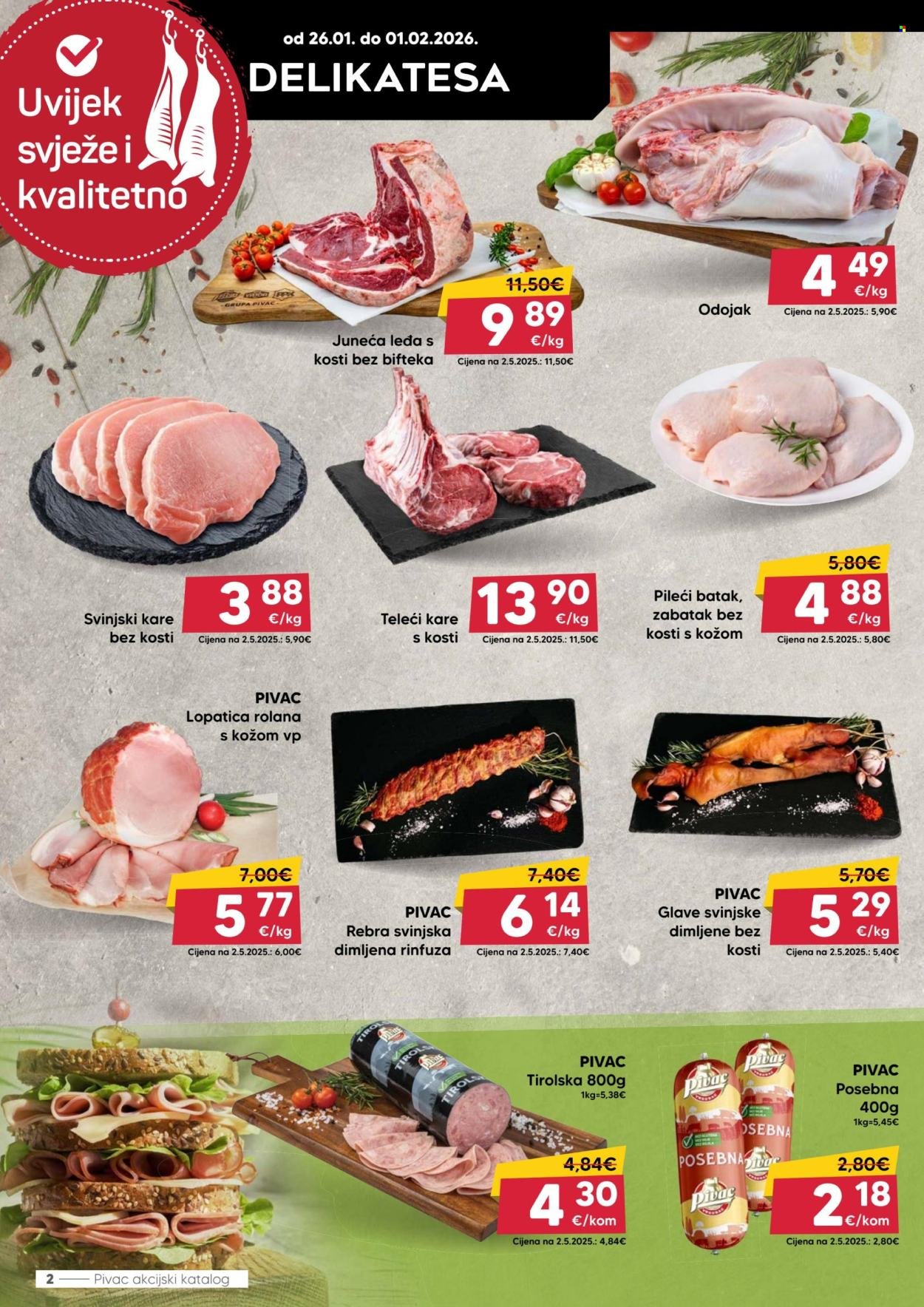 PIVAC katalog - Od ponedeljka 26.01.2026.