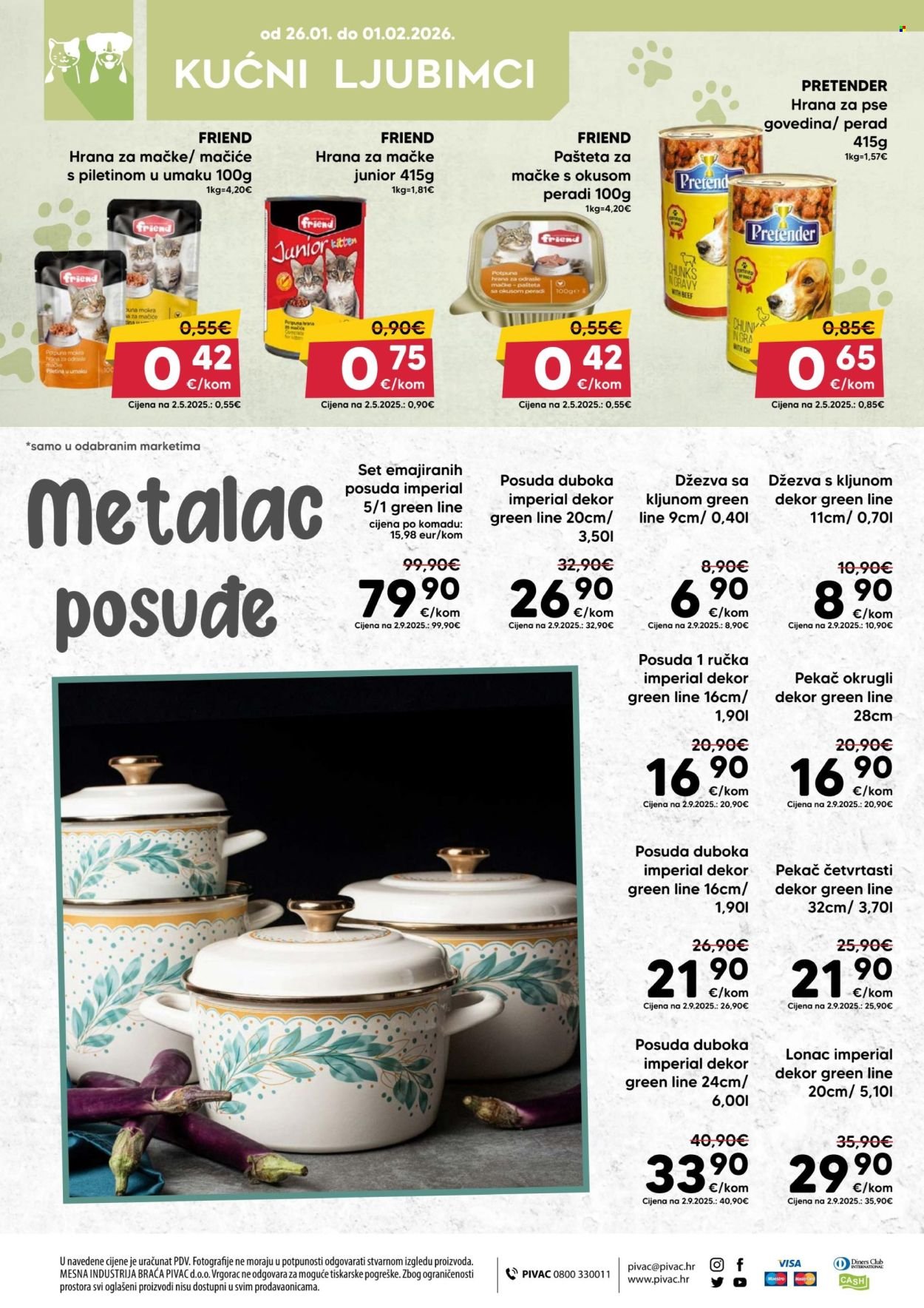 PIVAC katalog - Od ponedeljka 26.01.2026.