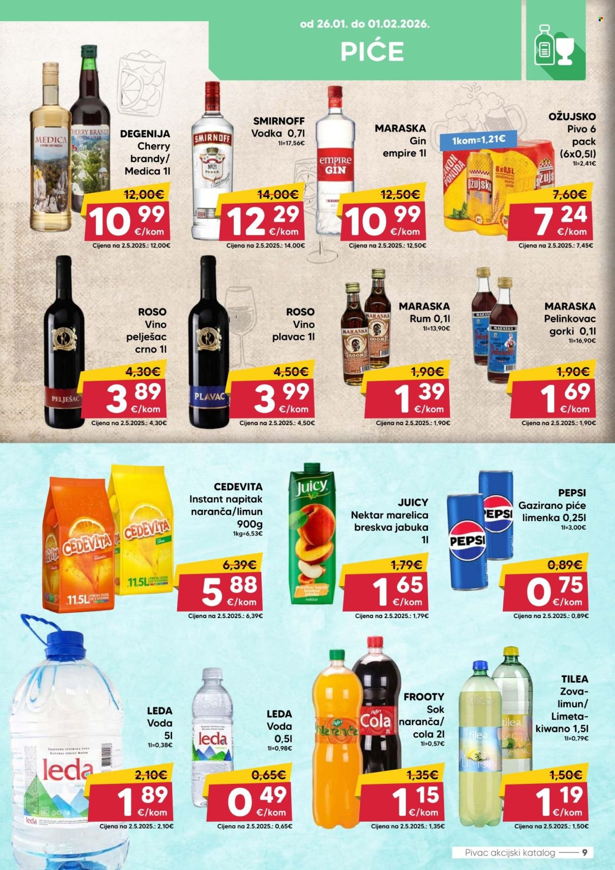 PIVAC katalog - Od ponedeljka 26.01.2026.