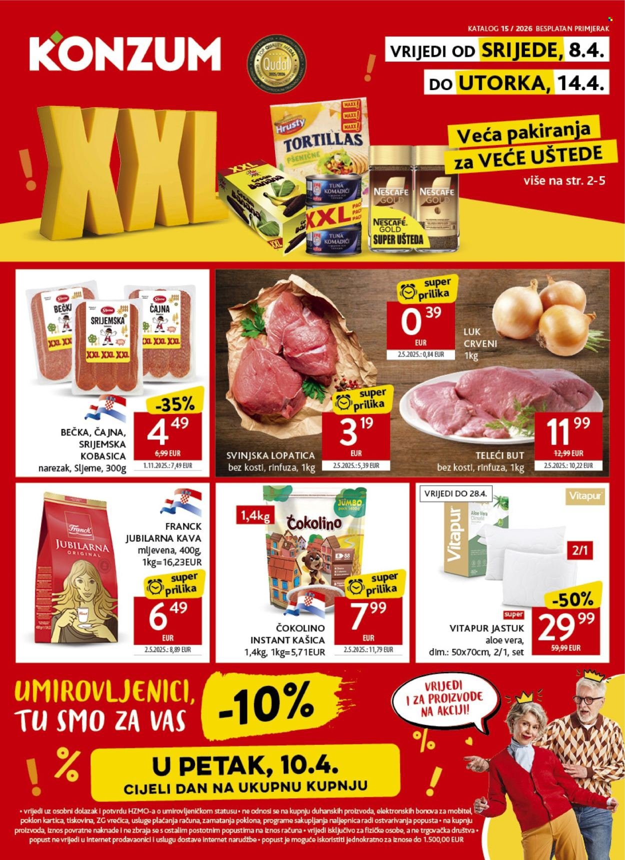 KONZUM katalog - Od srijede 08.04.2026.