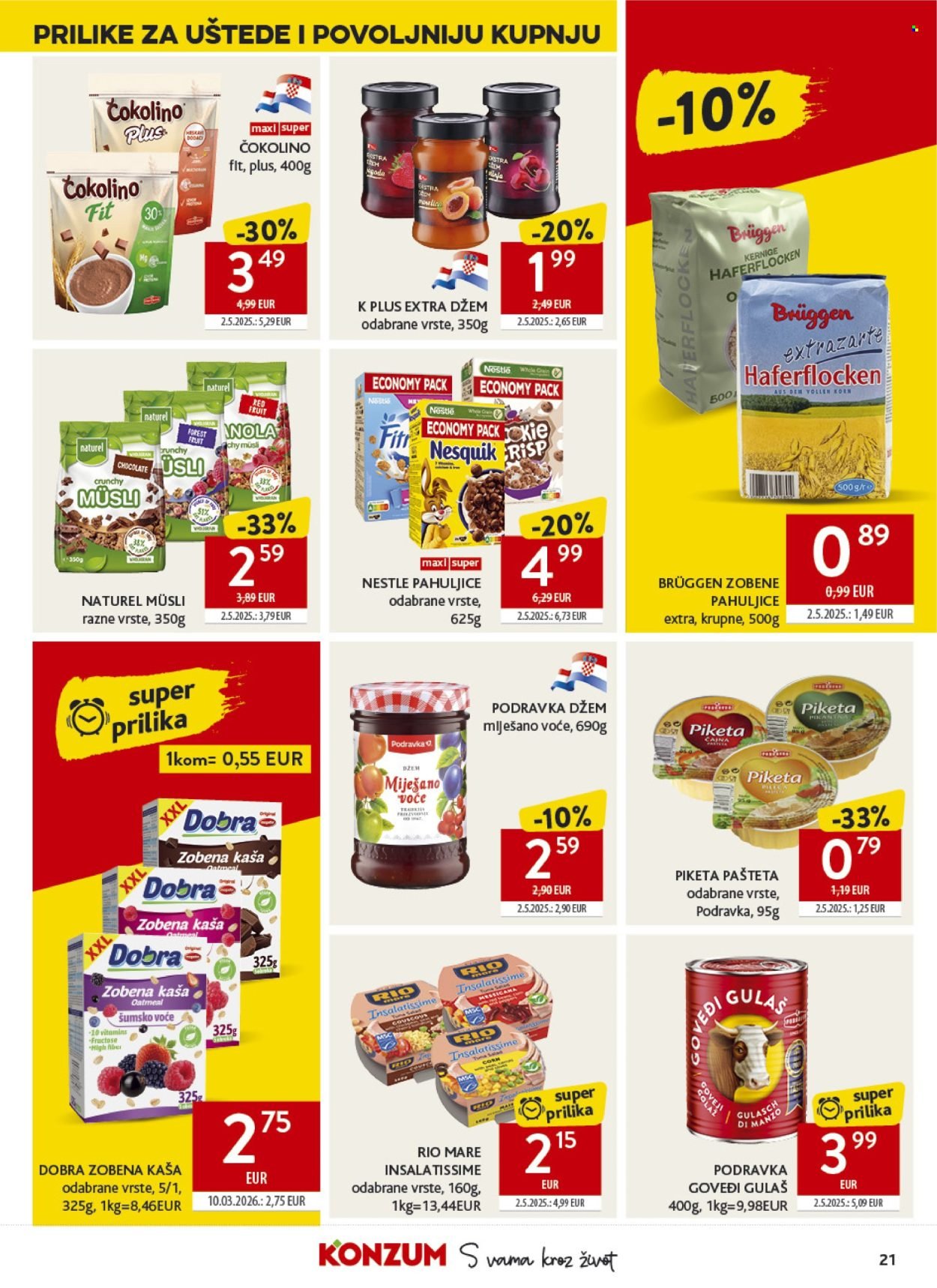 KONZUM katalog - Od srijede 08.04.2026.