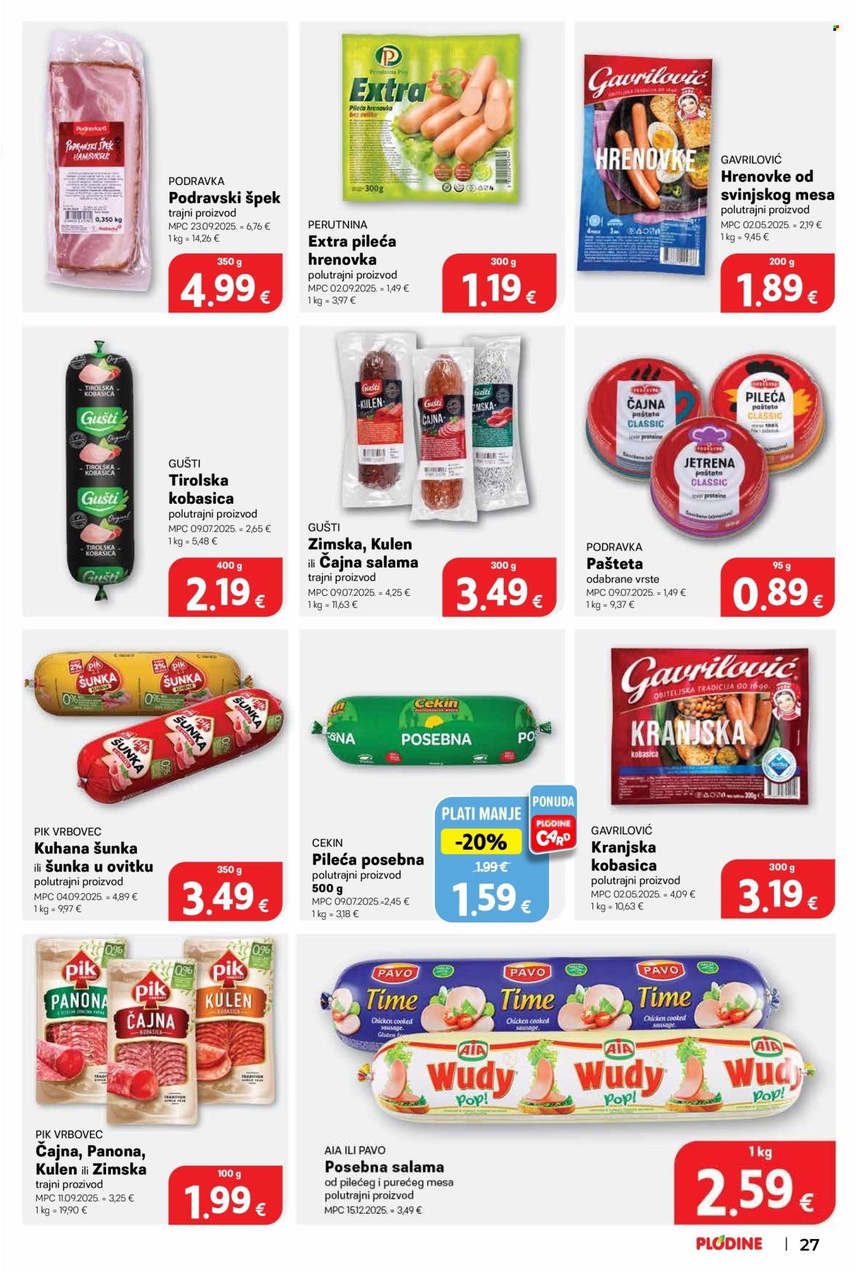 PLODINE katalog - Od srijede 22.04.2026.