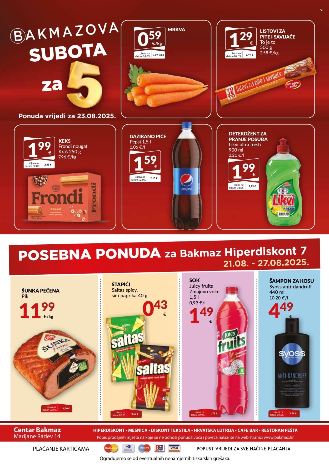 BAKMAZ katalog - TJEDNA PONUDA