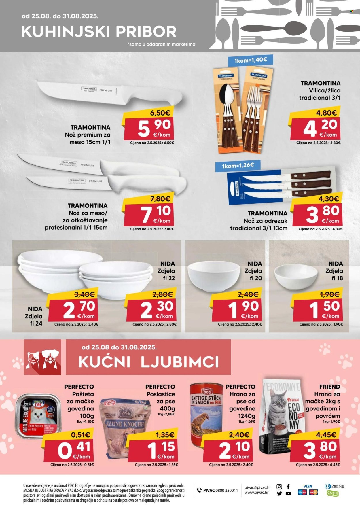 PIVAC katalog - Od ponedeljka 25.08.2025.
