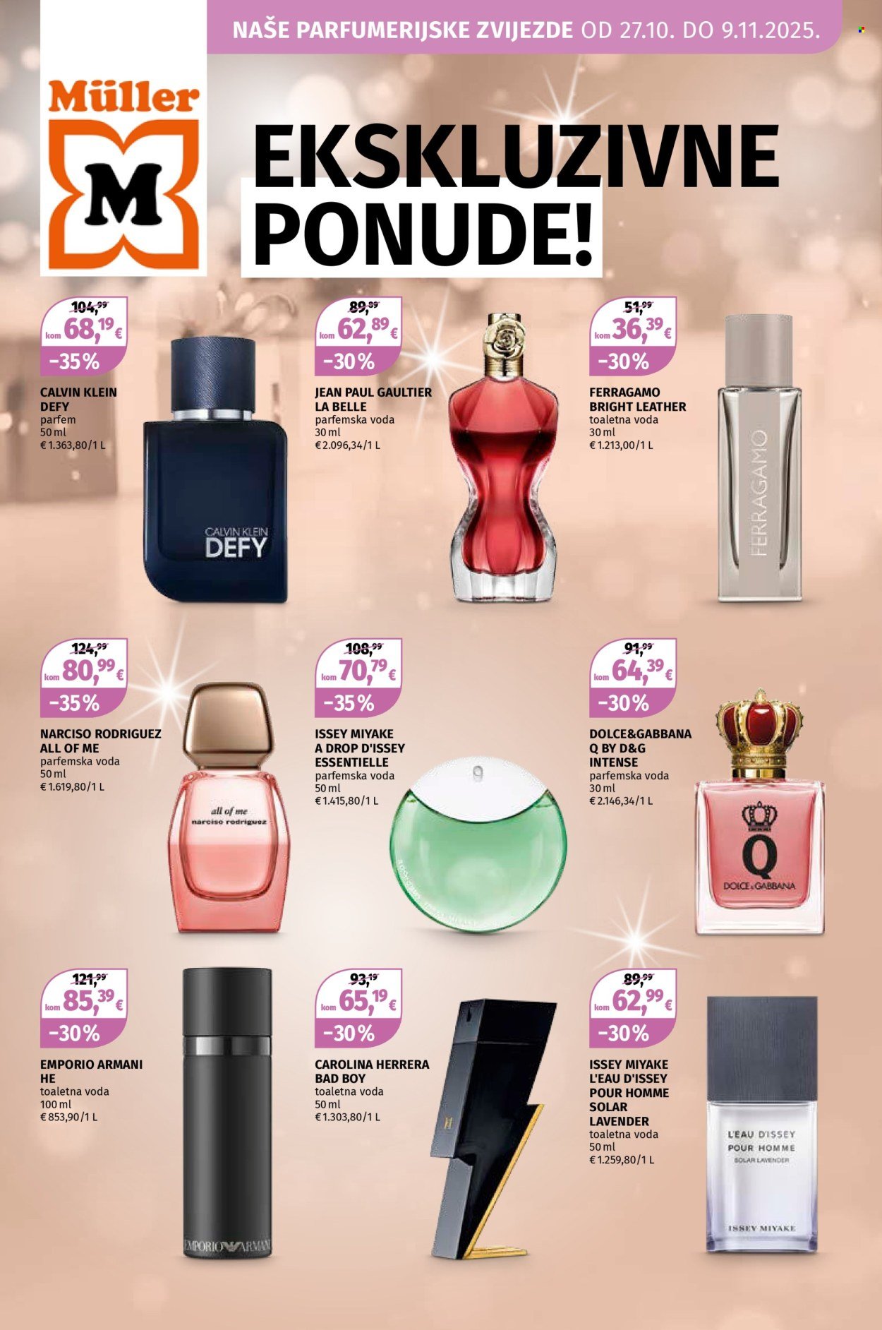 MÜLLER katalog - Ekskluzivne ponude