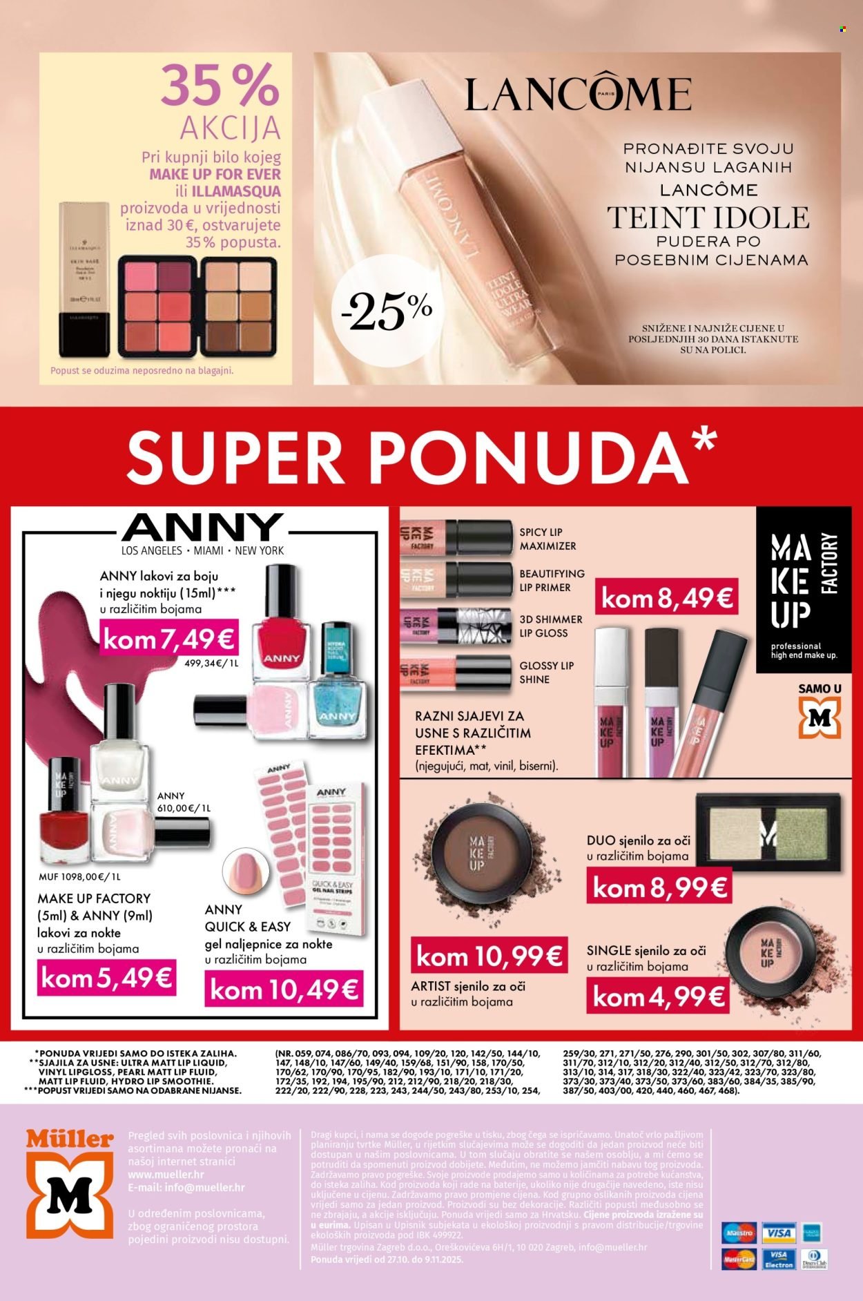 MÜLLER katalog - Ekskluzivne ponude