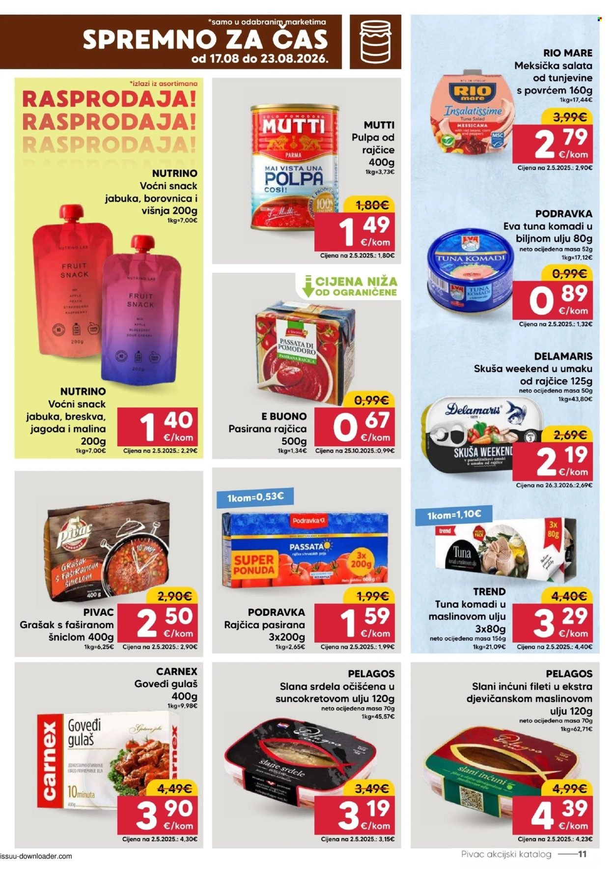 PIVAC katalog - Od ponedeljka 17.08.2026.