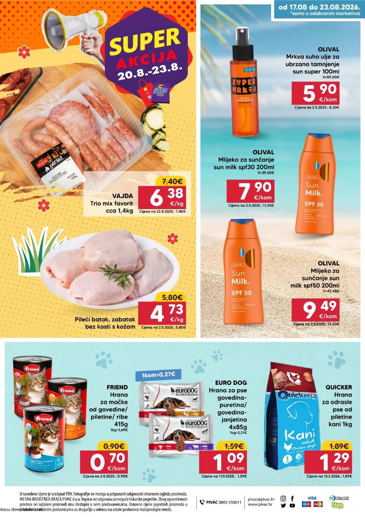 PIVAC katalog - Od ponedeljka 17.08.2026.