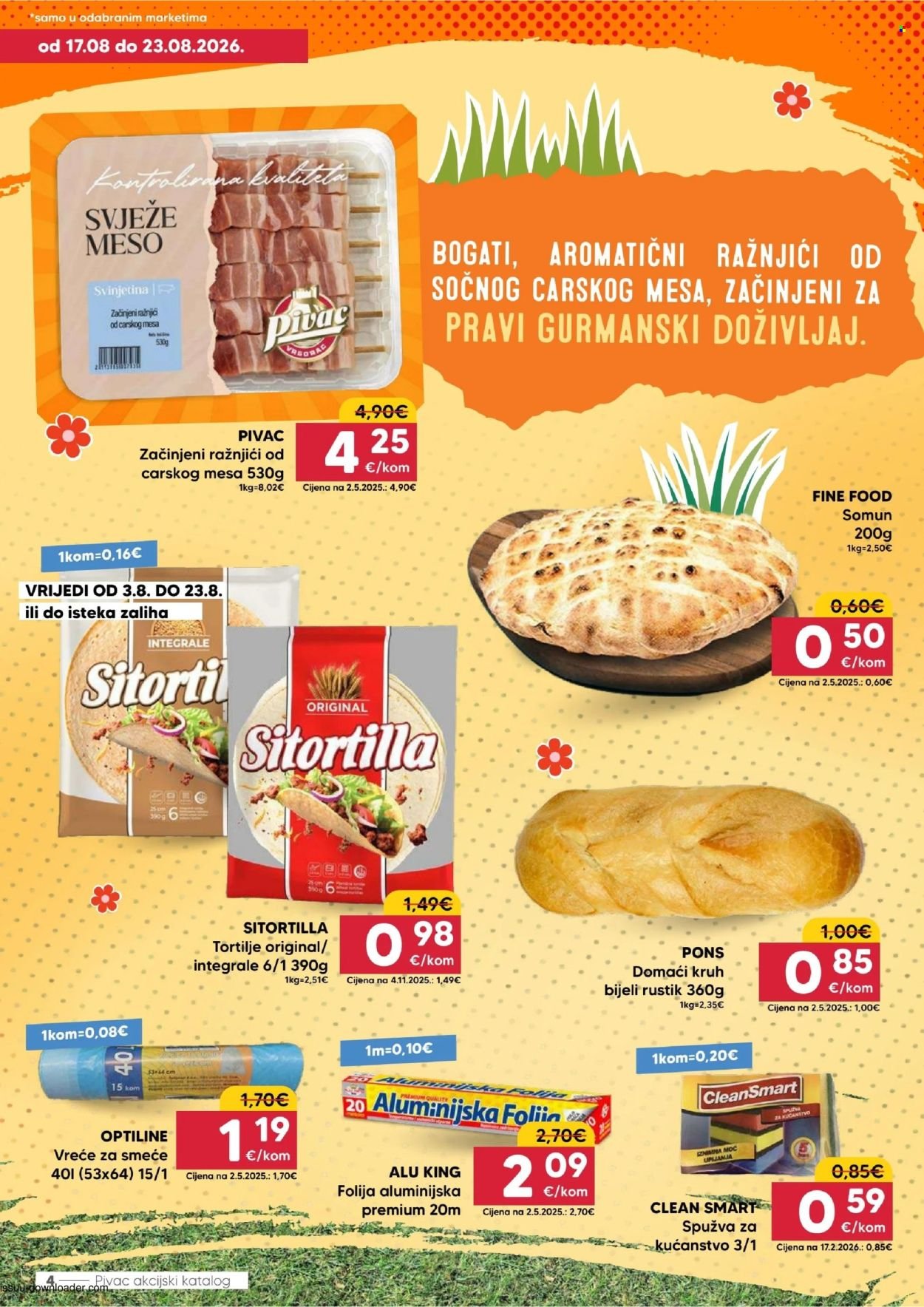 PIVAC katalog - Od ponedeljka 17.08.2026.