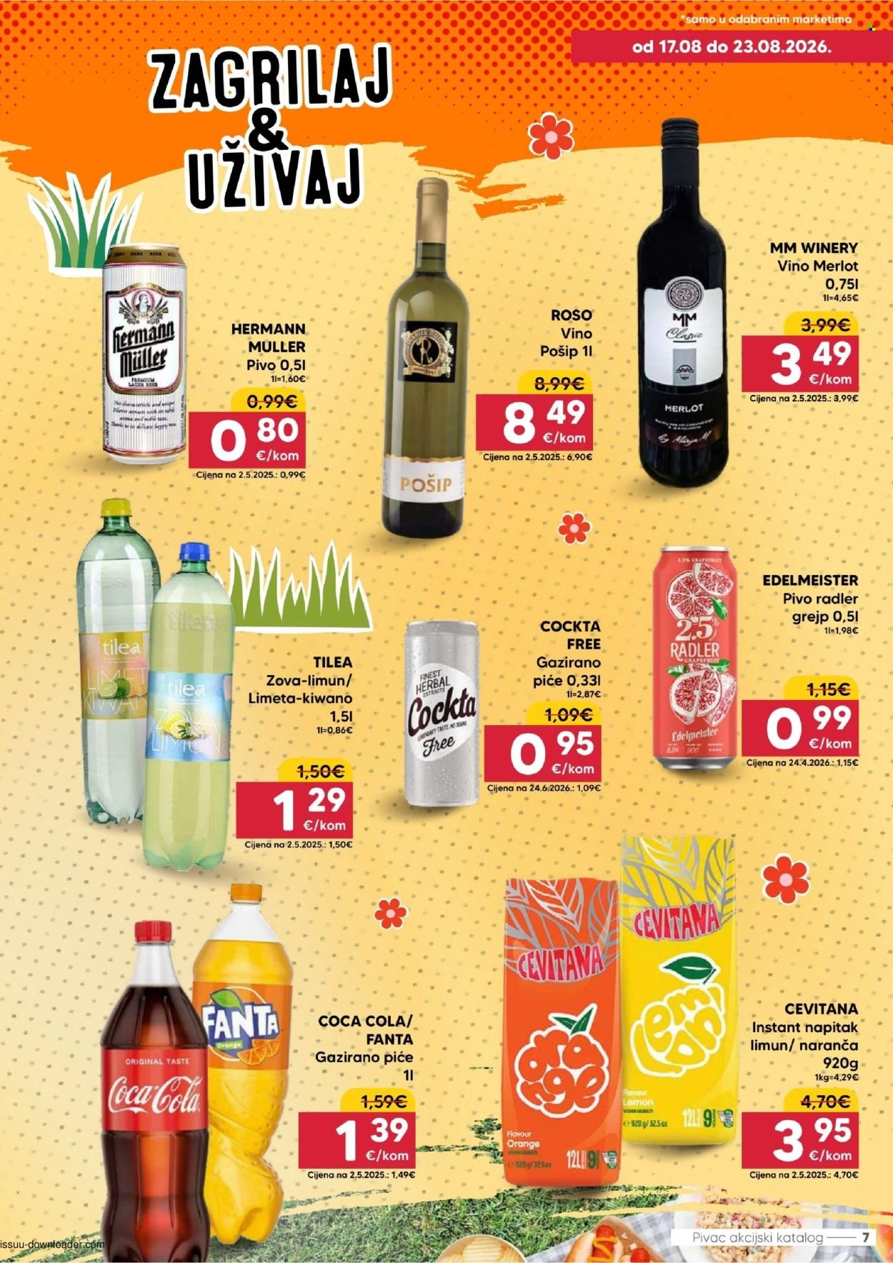 PIVAC katalog - Od ponedeljka 17.08.2026.