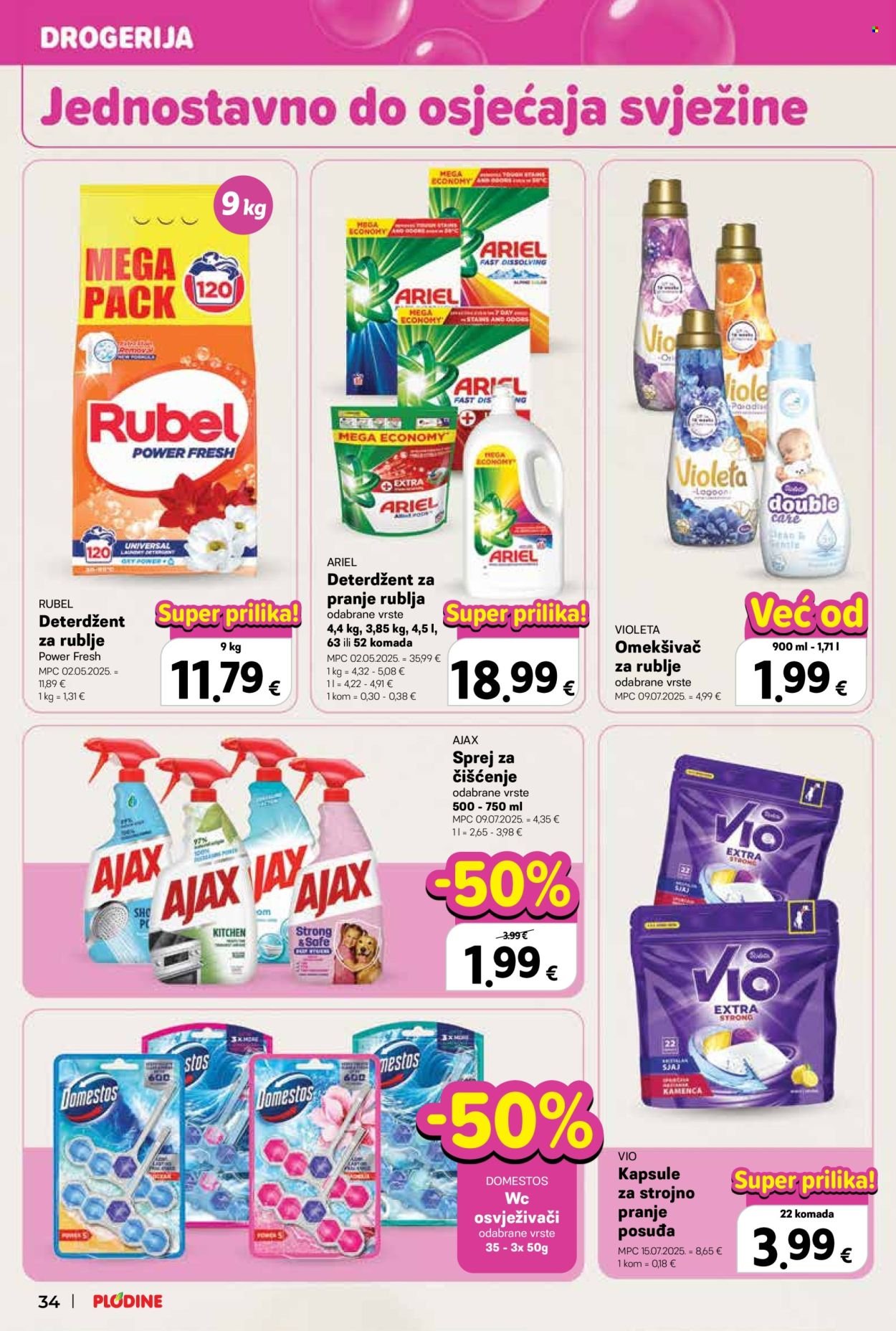 PLODINE katalog - Od srijede 29.10.2025.