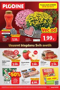 PLODINE katalog - Od srijede 29.10.2025.