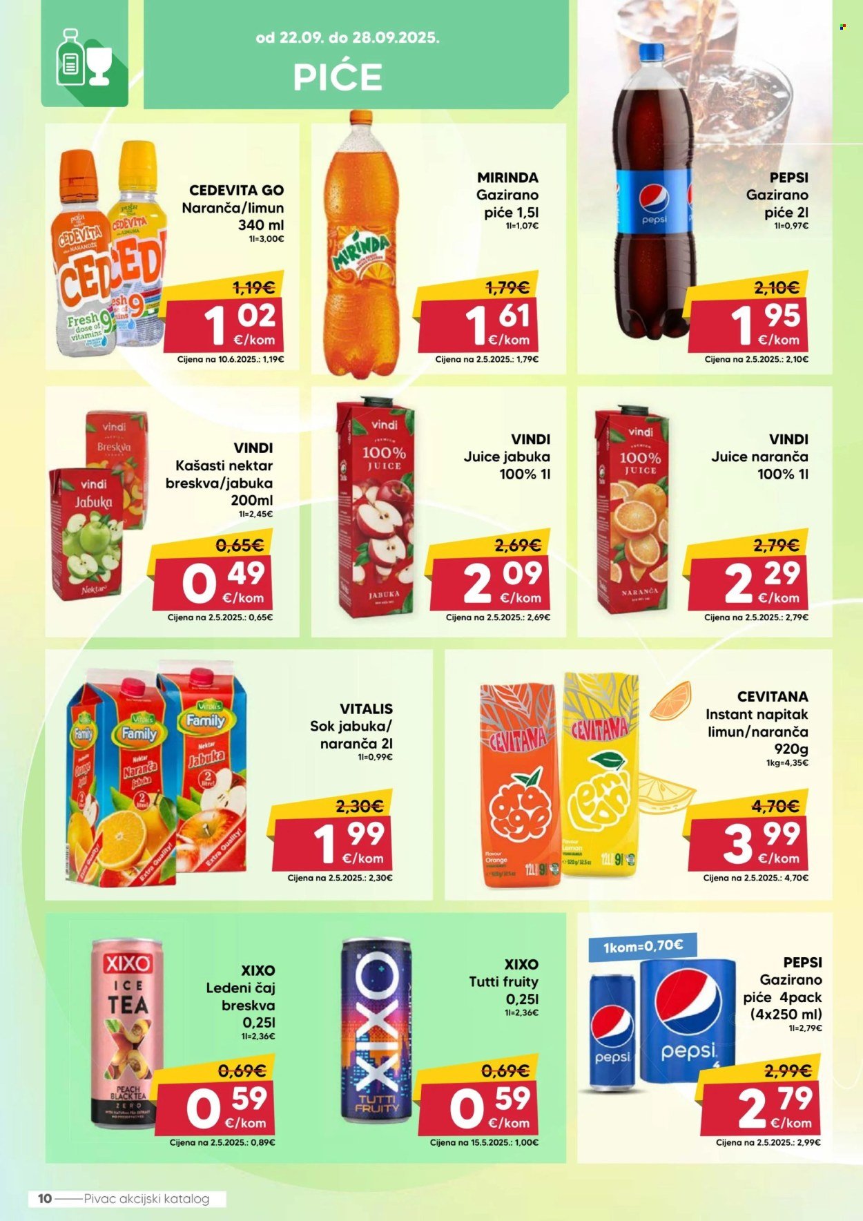 PIVAC katalog - Od ponedeljka 22.09.2025.