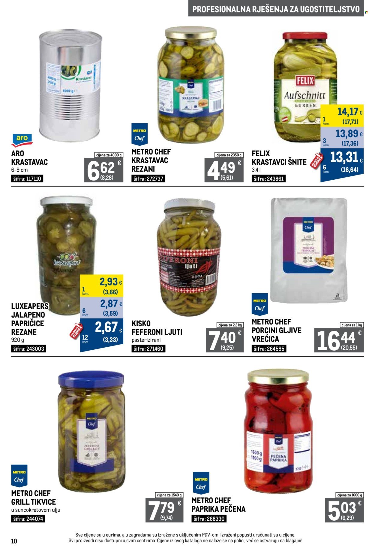 METRO katalog - Profesionalna rješenja za ugostiteljstvo
