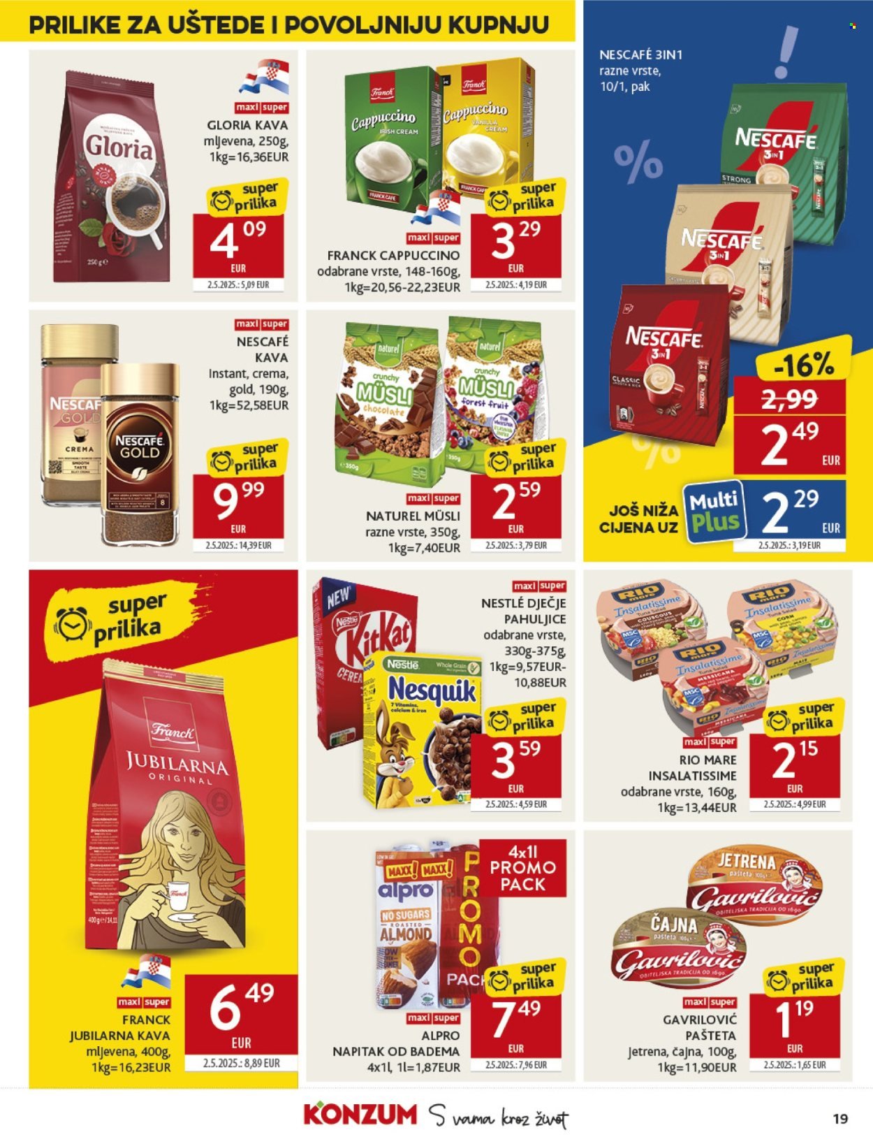 KONZUM katalog - Od srijede 20.08.2025.