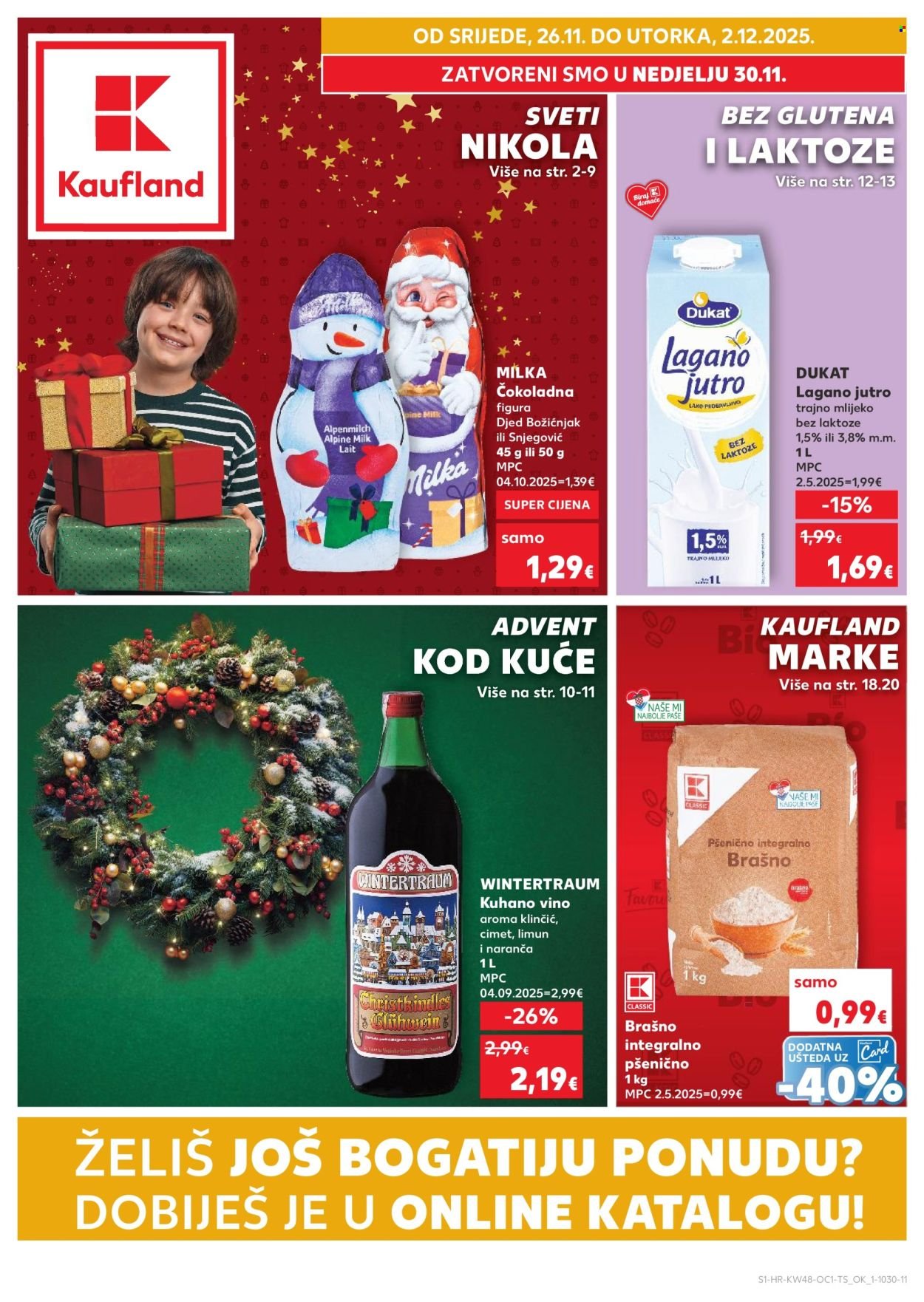 KAUFLAND katalog - Od srijede 26.11.2025.