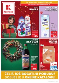 KAUFLAND katalog - Od srijede 26.11.2025.