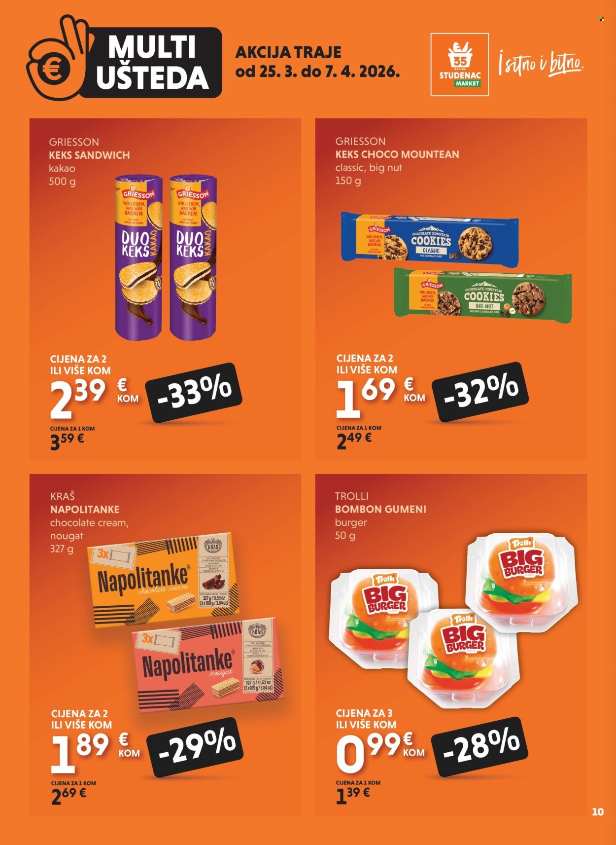 STUDENAC katalog - Od srijede 25.03.2026.