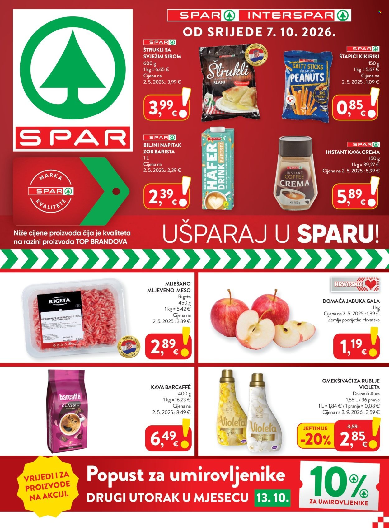SPAR katalog - Od srijede 07.10.2026.