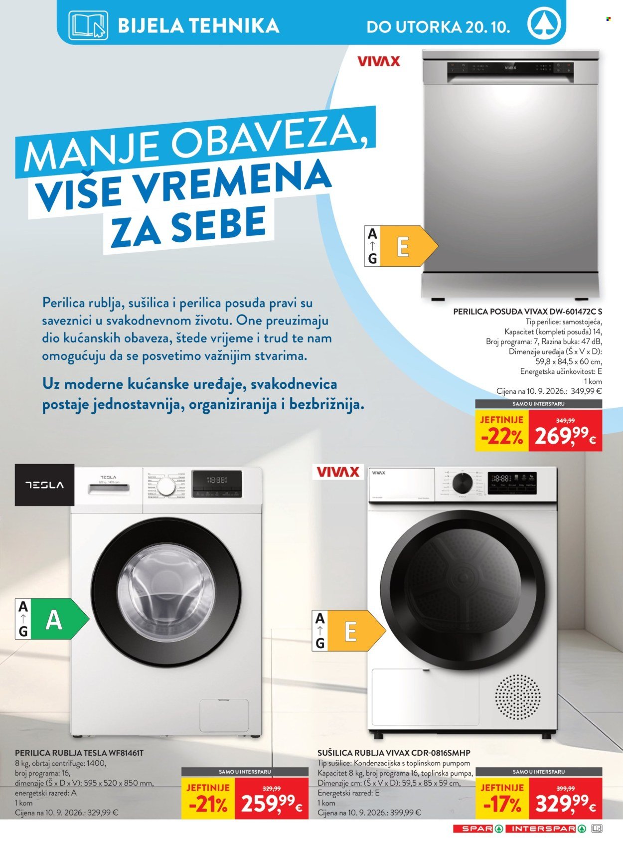 SPAR katalog - Od srijede 07.10.2026.