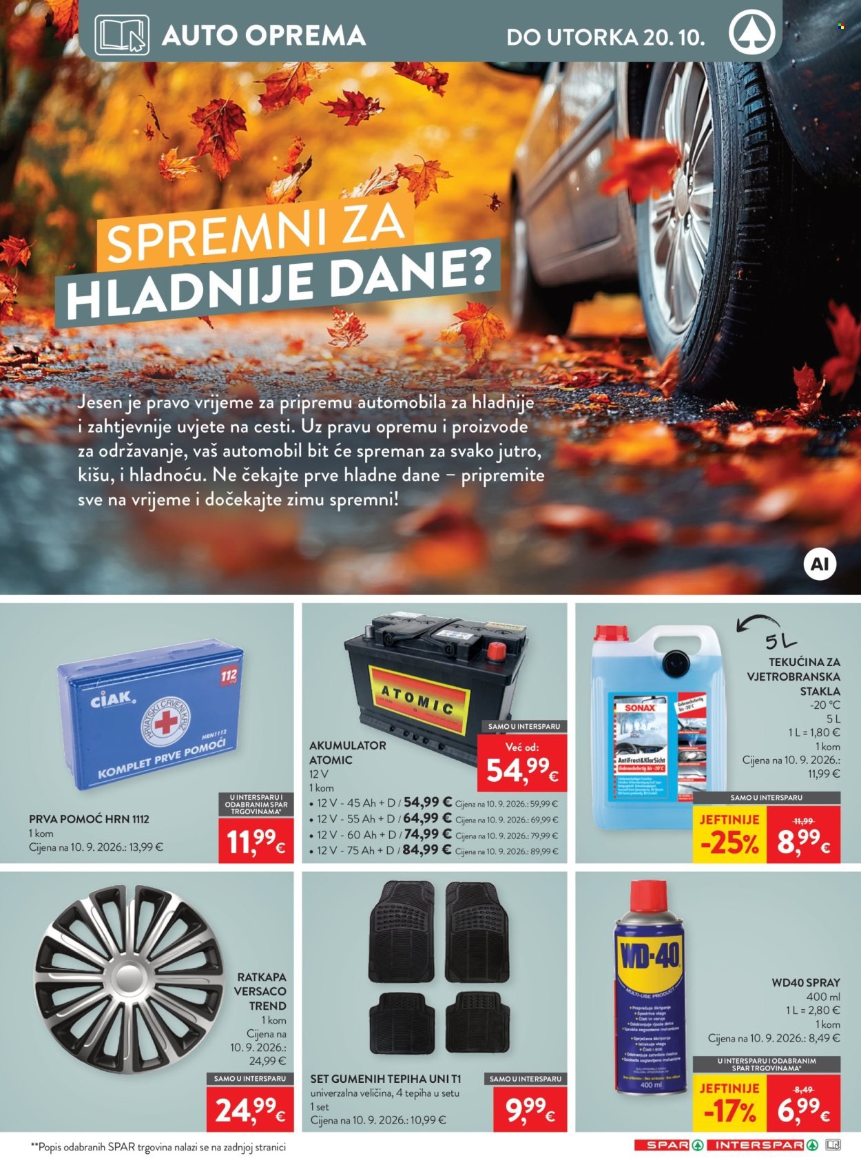 SPAR katalog - Od srijede 07.10.2026.
