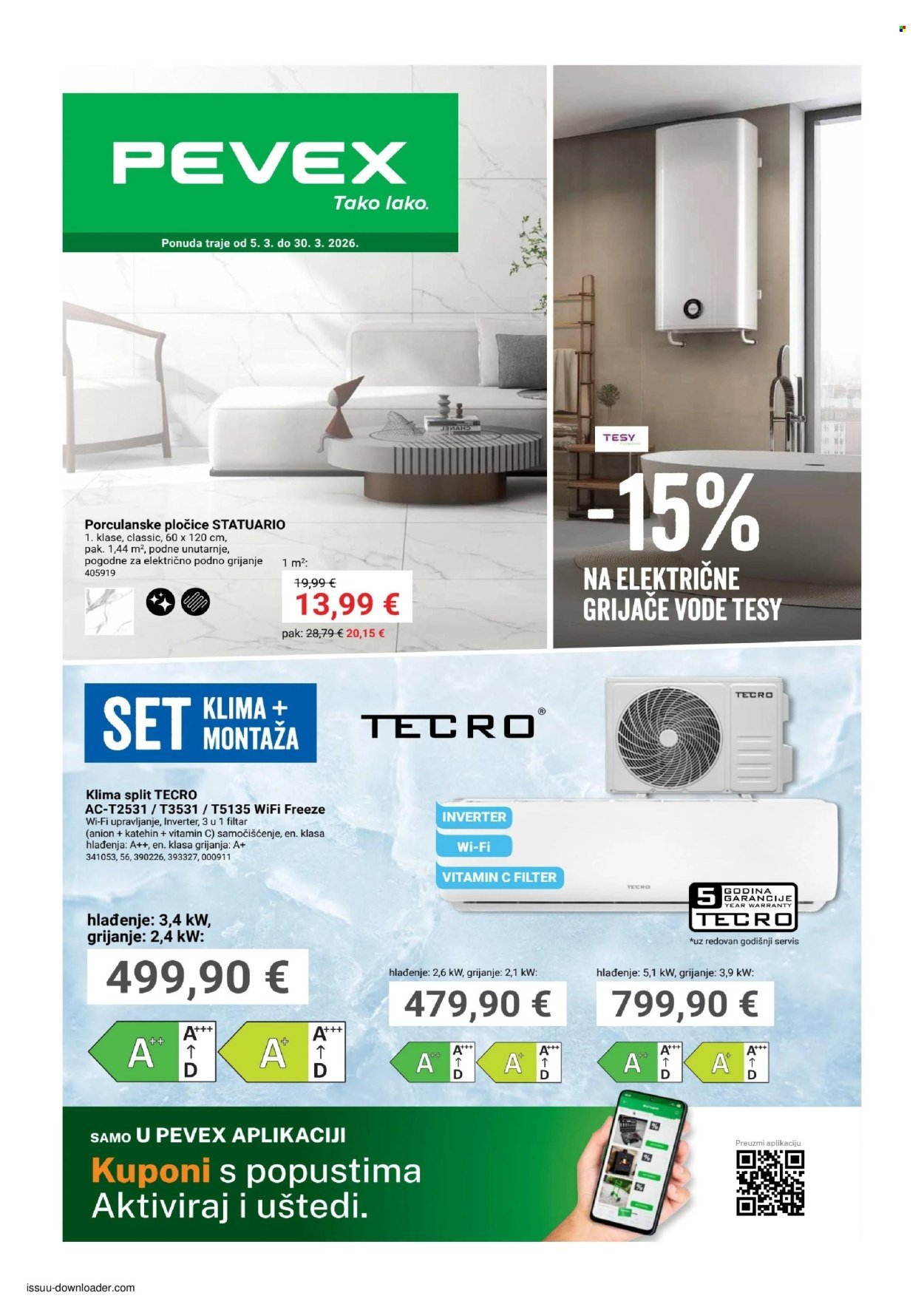 PEVEX katalog - Od četvrtka 05.03.2026.