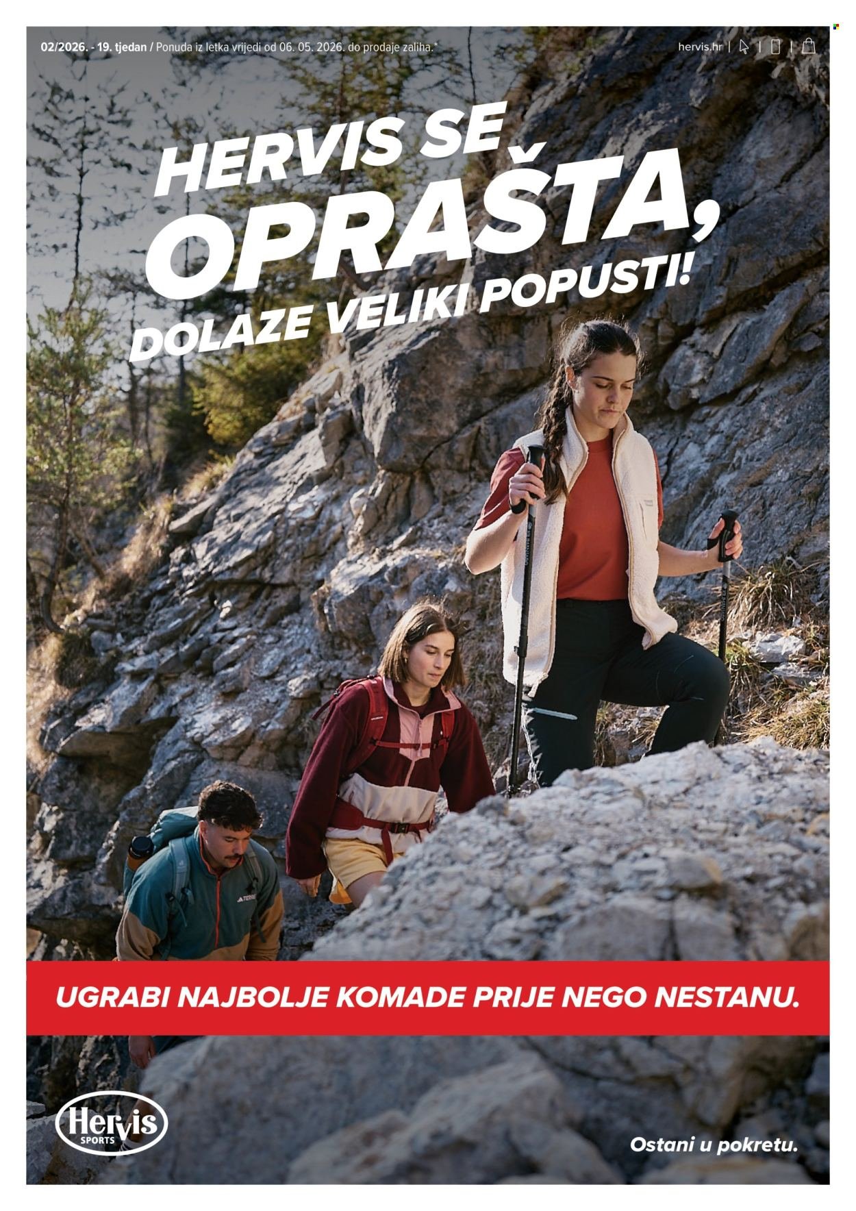 HERVIS katalog - Svibanj 2026