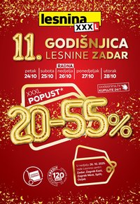 LESNINA katalog - 11 godišnjica Lesnine Zadar