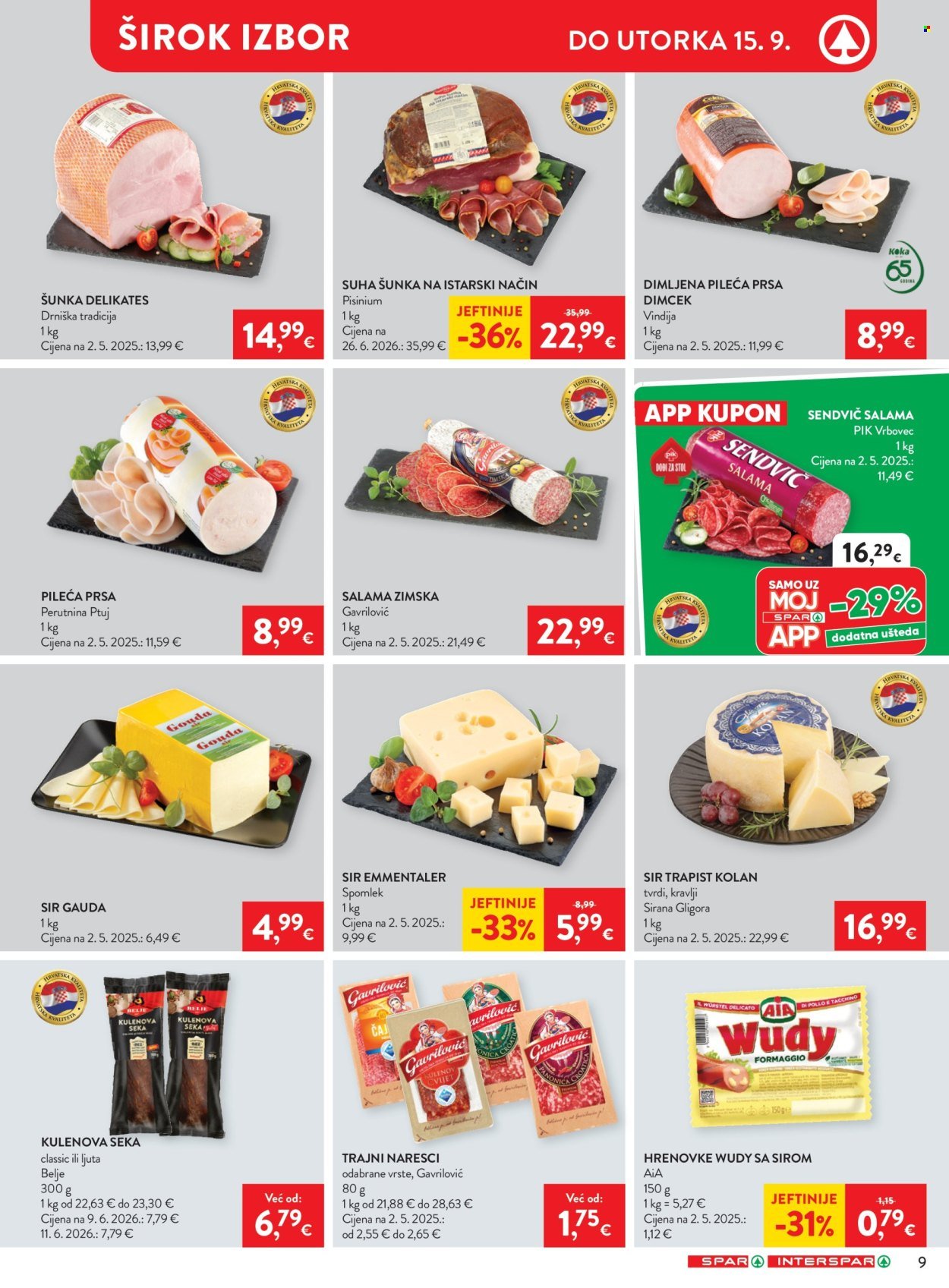 INTERSPAR katalog - Od srijede 09.09.2026.